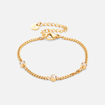 Zirkon Armbånd 18K Guldbelagt - Josephine Nord