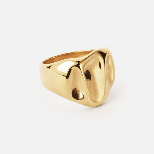 Lyra Ring 18K Guldbelagt