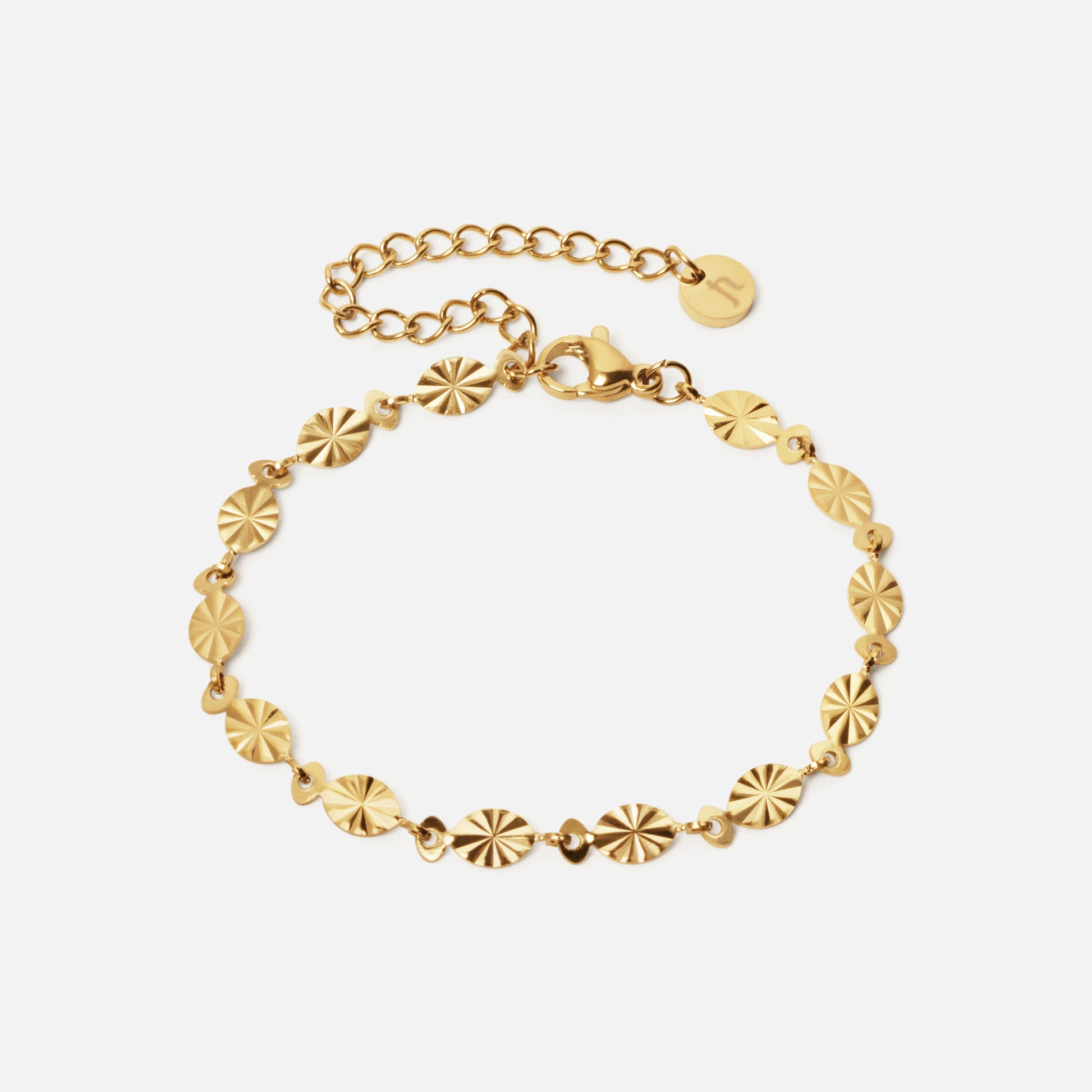 Sunset Ankelkæde 18K Guldbelagt