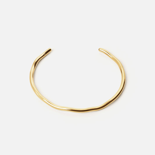 Curve Bangle 18K Guldbelagt 3mm