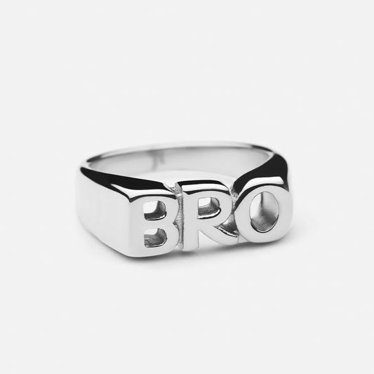 BRO Ring 18K Sølvfarvet - Josephine Nord