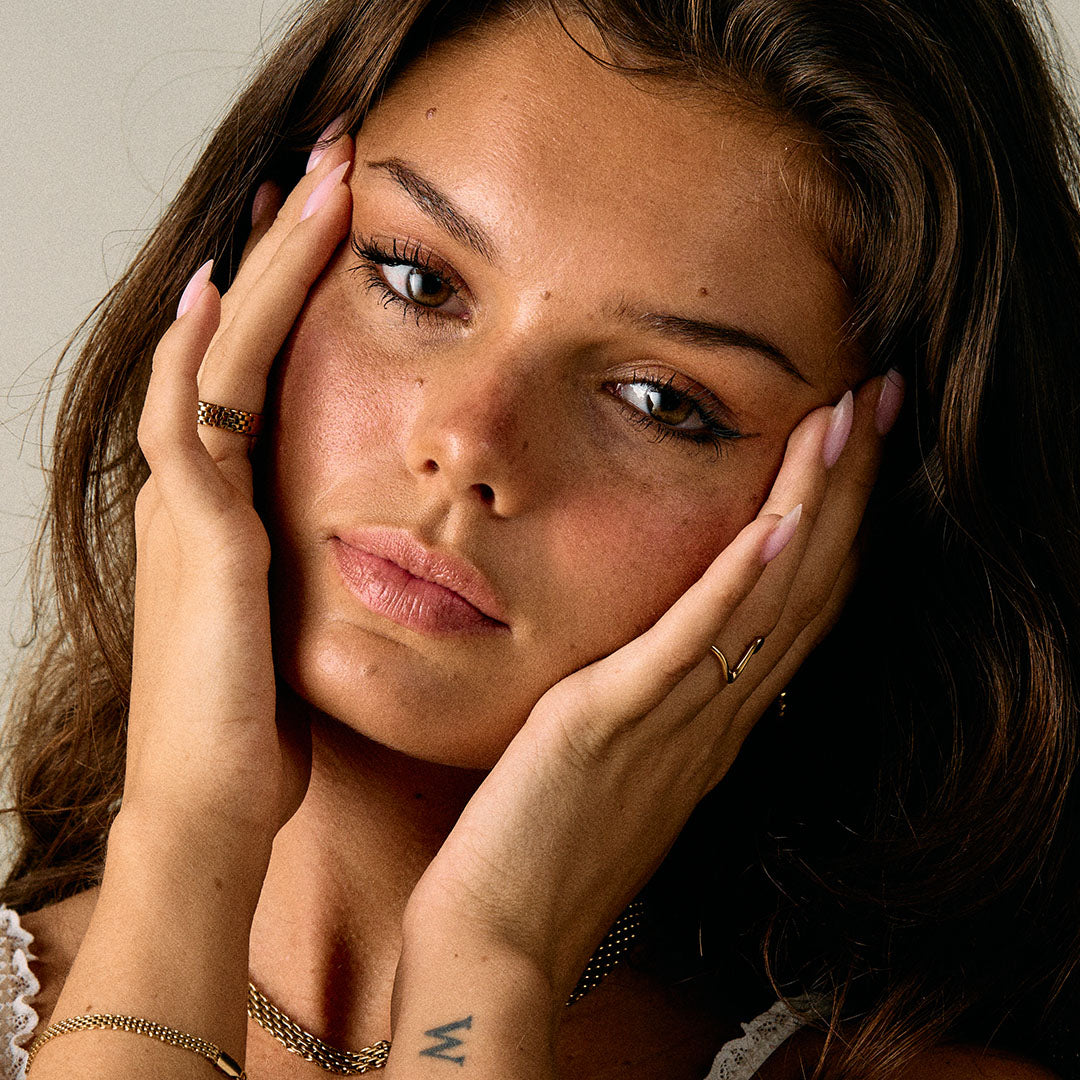 Nova Ring Justerbar 18K Guldbelagt