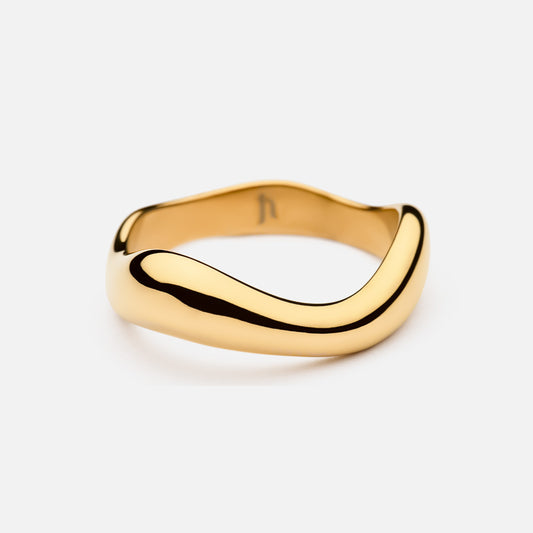 Aura Ring 18K Guldbelagt - Josephine Nord