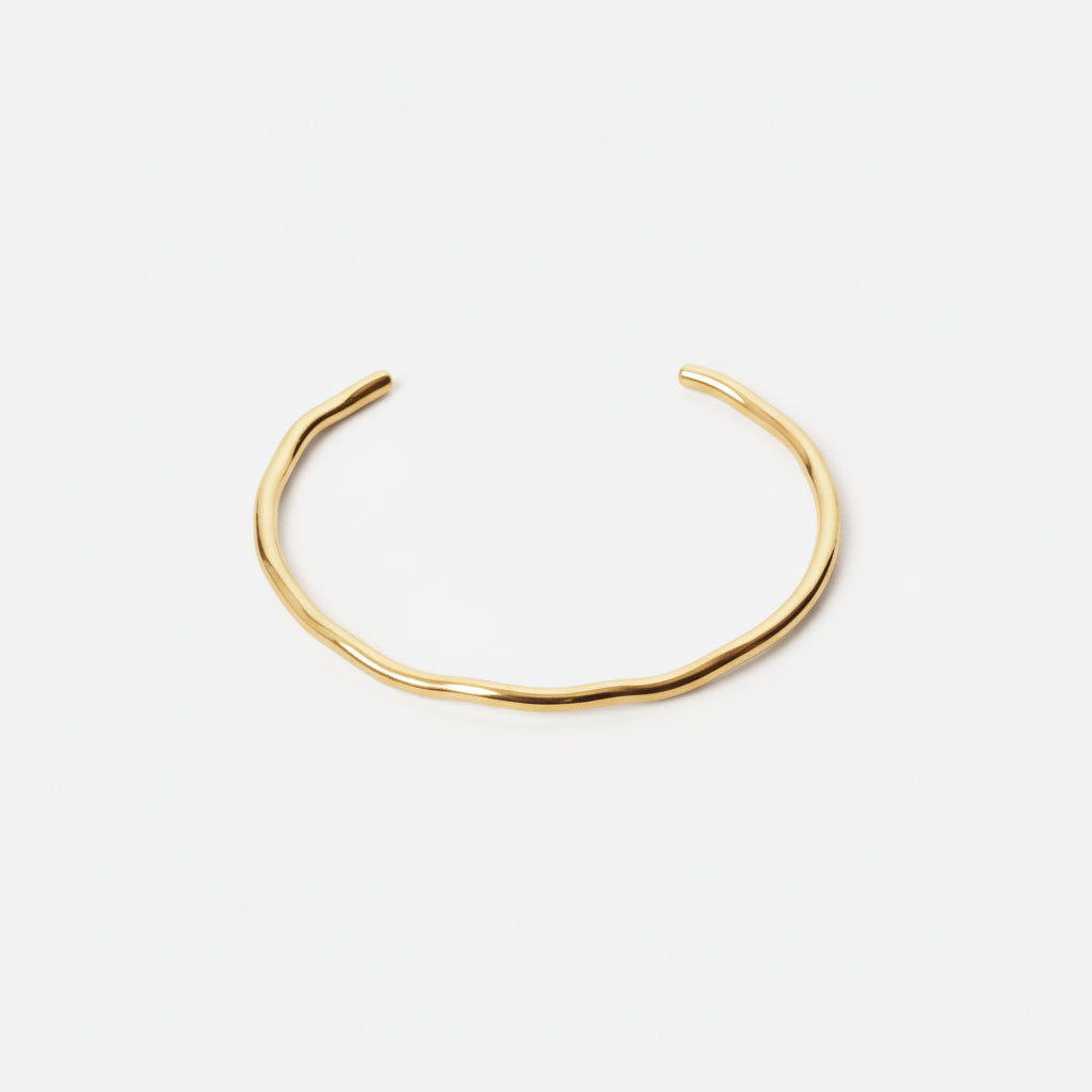 Curve Bangle 18K Guldbelagt 3mm