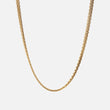 Mesh Halskæde 18K Guldbelagt 6mm