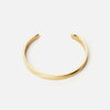 Basic Bangle Justerbar 18K Guldbelagt 6mm