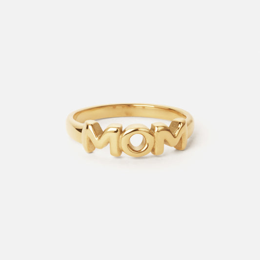 MOM Ring 18K Guldbelagt