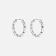 Astra Hoops Øreringe Sølvfarvet 18mm