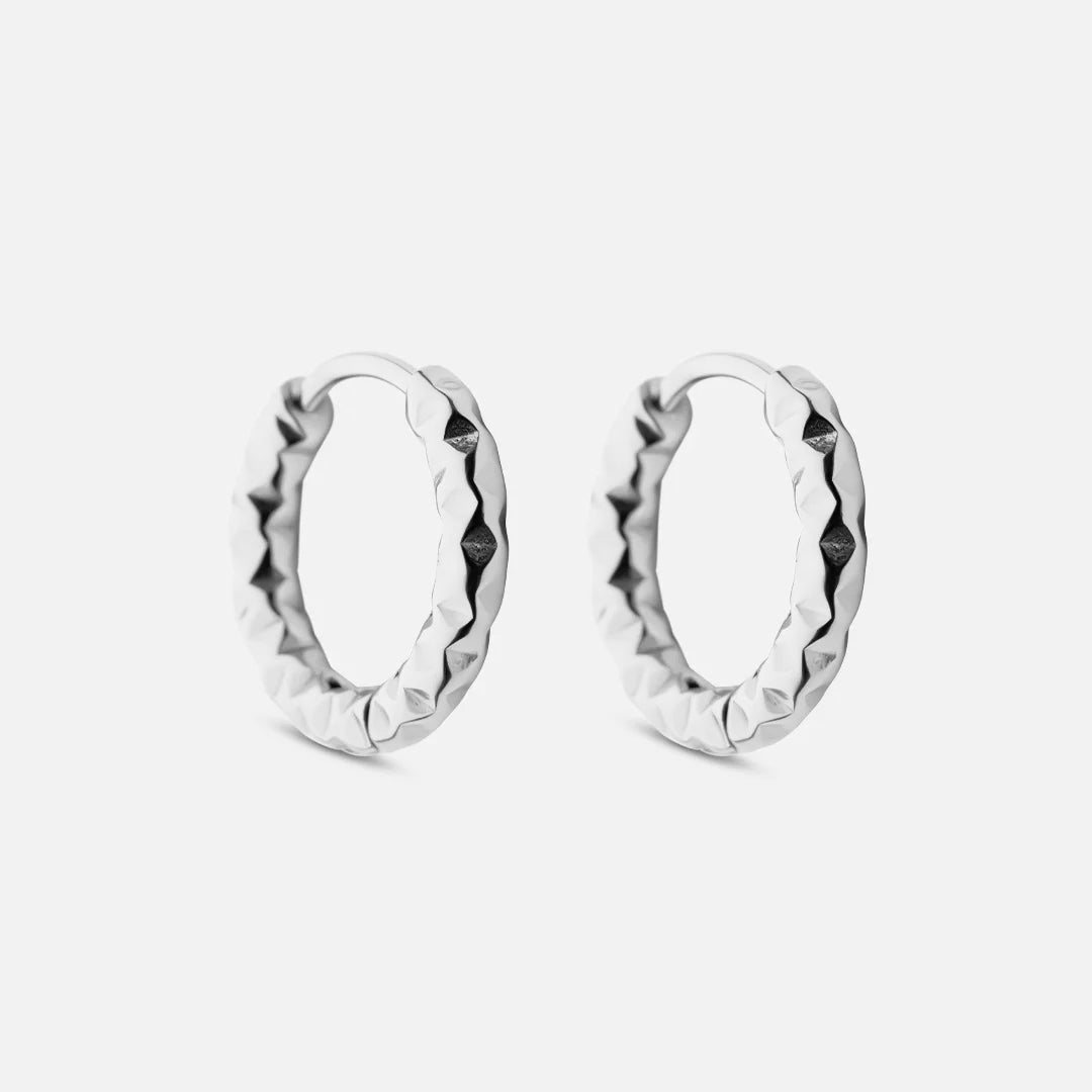Astra Hoops Øreringe Sølvfarvet 15mm