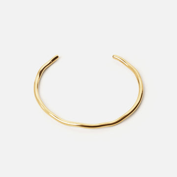 Curve Bangle 18K Guldbelagt 3mm