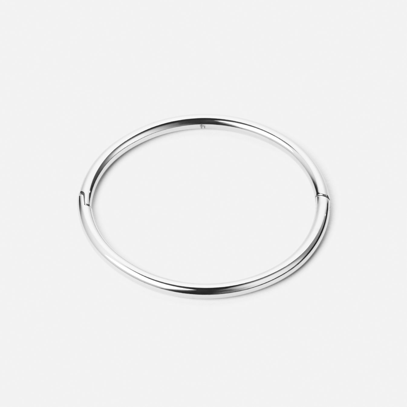 Classic Bangle Sølvfarvet 4mm