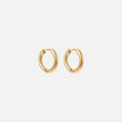 Basic Hoops Øreringe 18K Guldbelagt 15mm
