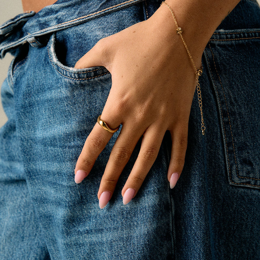 Aura Ring 18K Guldbelagt