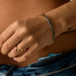 Mesh Armbånd 18K Guldbelagt 6mm