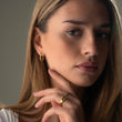 Ovale Hoops 18K Guldbelagt 20mm