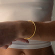 Classic Bangle 18K Guldbelagt 4mm
