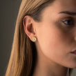 Marguerit Øreringe 18K Guldbelagt 12mm