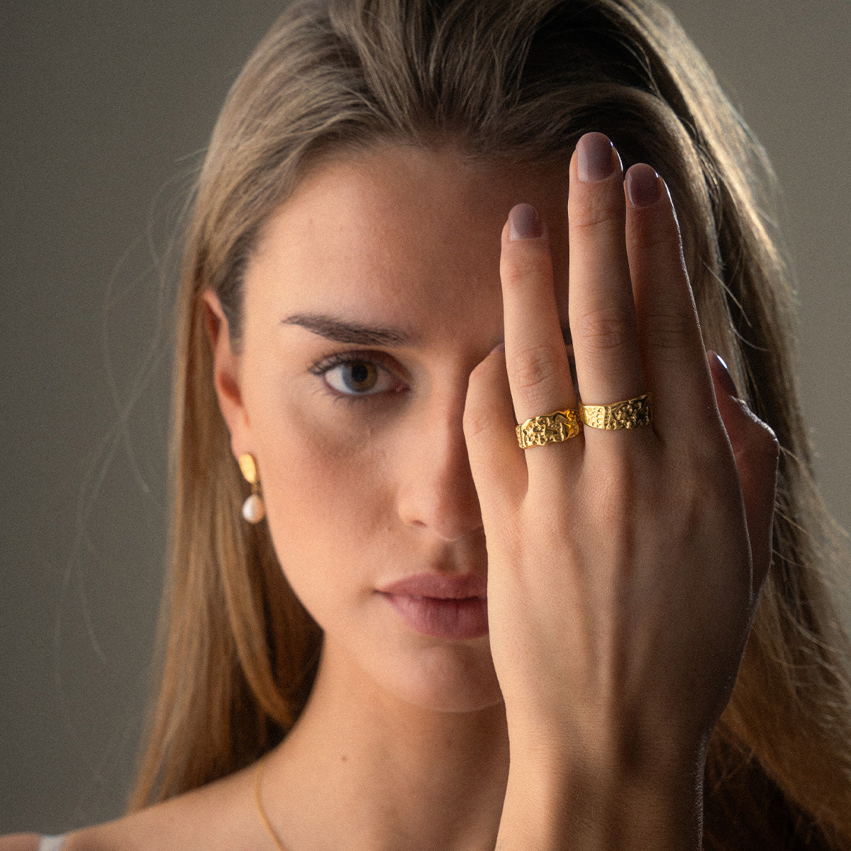 Meteor Celestial Ring 18K Guldbelagt