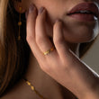 Sunset Eternity Ring 18K Guldbelagt
