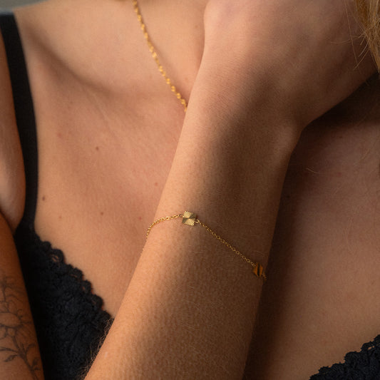 Scattered Sun Armbånd 18K Guldbelagt