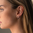 Astra Hoops Øreringe Sølvfarvet 12mm