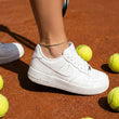 Zirkon Tennis Ankelkæde 18K Guldbelagt