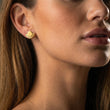 Sunset Eclipse Studs Øreringe 18K Guldbelagt