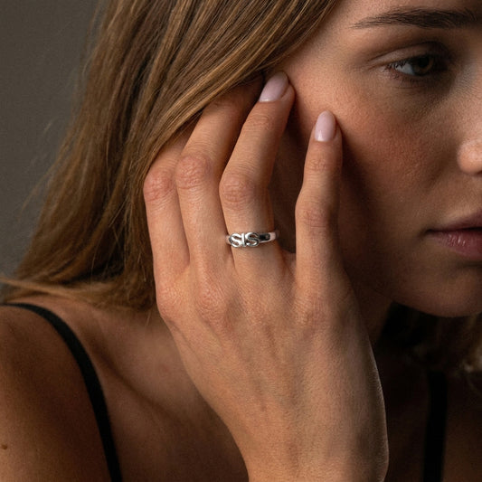 SIS Ring Sølvfarvet