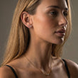 Classic Zirkon Studs Øreringe 18K Guldbelagt 4mm