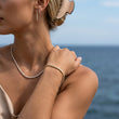 Tennis Supreme Zirkon Armbånd 18K Guldbelagt 3mm