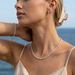 Tennis Supreme Zirkon Halskæde 18K Guldbelagt 3mm