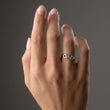 DAD Ring Sølvfarvet