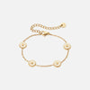 Marguerit Armbånd 18K Guldbelagt 8mm