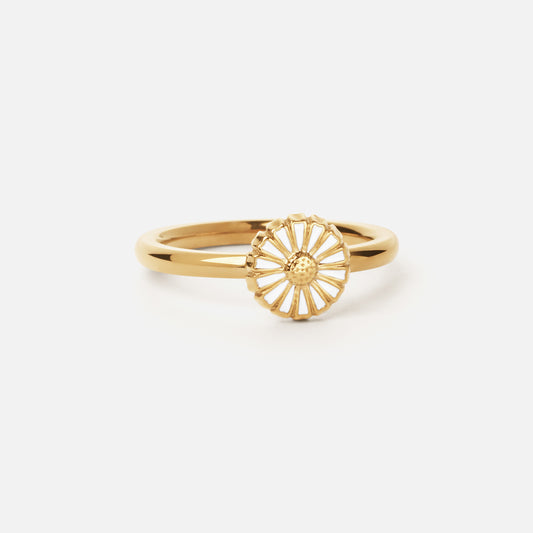 Marguerit Ring 18K Guldbelagt 8mm