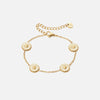 Marguerit Armbånd 18K Guldbelagt 10mm
