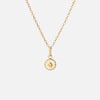 Marguerit Halskæde 18K Guldbelagt 8mm