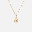 Marguerit Halskæde 18K Guldbelagt 8mm