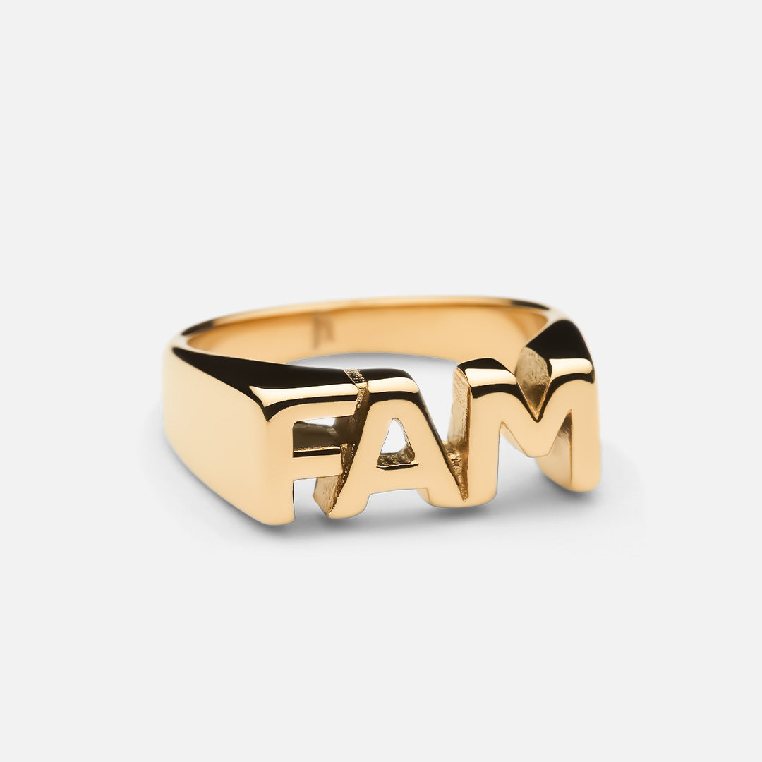 FAM Ring 18K Guldbelagt - Josephine Nord