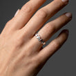 FAM Ring Sølvfarvet