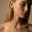Hammered Heart Halskæde 18K Guldbelagt