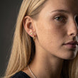 Sunset Heart Studs Øreringe 18K Guldbelagt