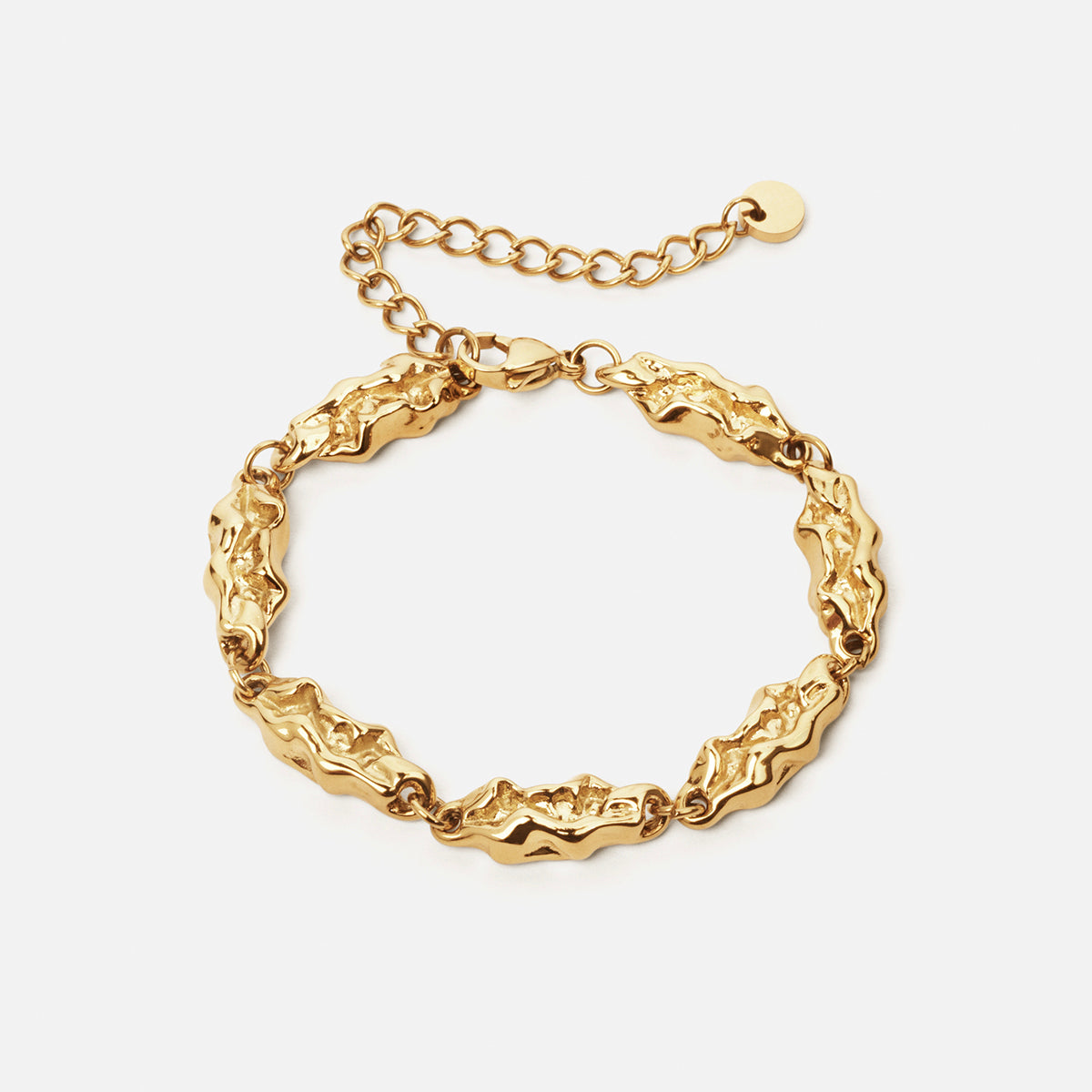 Lava Armbånd 18K Guldbelagt