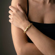 Lava Bangle Justerbar 18K Guldbelagt