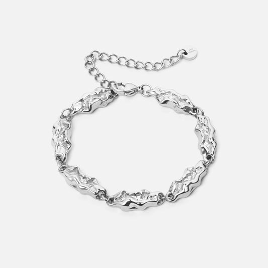 Lava Armbånd Sølvfarvet