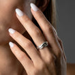 Lava Ring Sølvfarvet