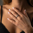 MOM Zirkon Ring Sølvfarvet