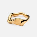 Dune Ring 18K Guldbelagt