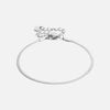 Flad Snake Armbånd Sølvfarvet 2mm