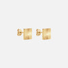 Sunset Square Studs Øreringe 18K Guldbelagt
