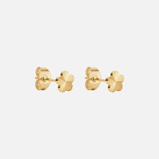 Sunset Flower Studs Øreringe 18K Guldbelagt